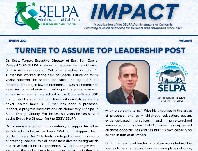 SELPA IMPACT Spring 2024 Edition